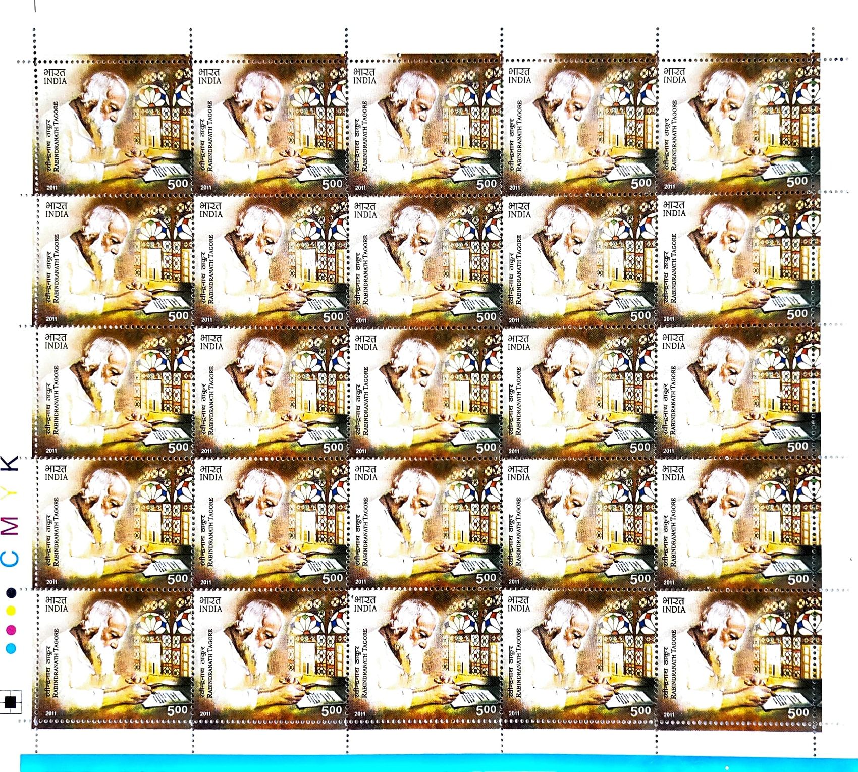 Shobhaphila's Full sheet Stamps 2011 ( b ) (6 NO.S)