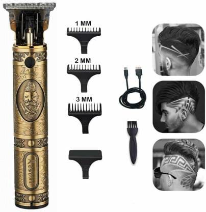Rapid Professional Vintage T99 Rechargeable Cordless Beard Trimmer KE91 (Metal) Trimmer 45 min Runtime 4 Length Settings (Gold) Rapid Professional Vintage T99 Rechargeable Cordless Beard Trimmer KE91 (Metal) Trimmer 45 min Runtime 4 Length Settings (Gold)