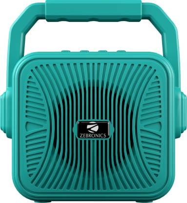 ZEB-COUNTY 2 Portable TWS Wireless Speaker,10h* Playback with FM Radio 3 W Bluetooth Speaker  (Blue, Mono Channel)