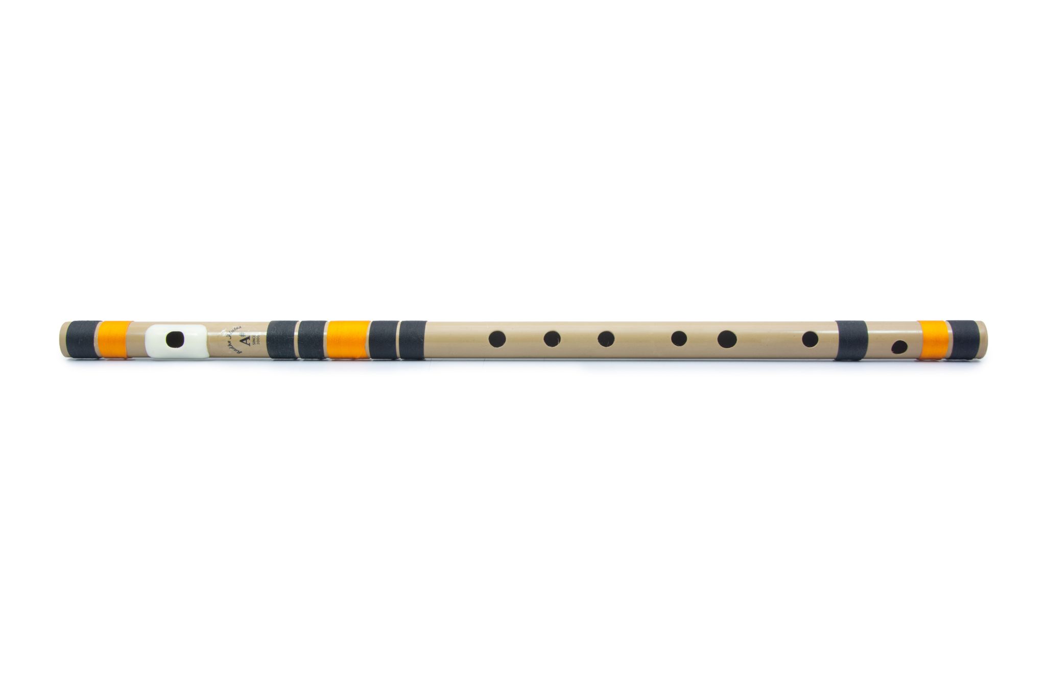 Radhe Flutes PVC Fiber A Sharp Bansuri Base Octave Right Handed