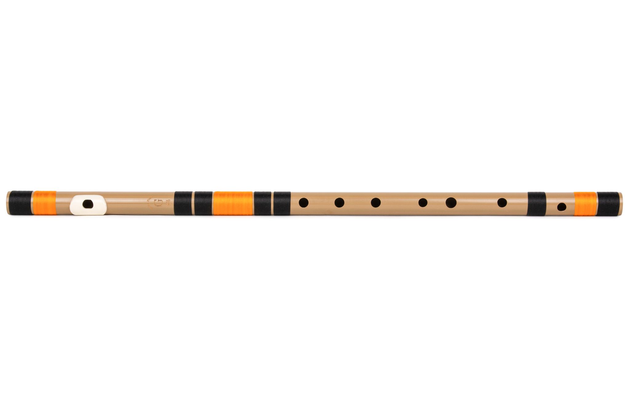 Radhe Flutes PVC Fiber G Natural Bansuri Base Octave Right Handed