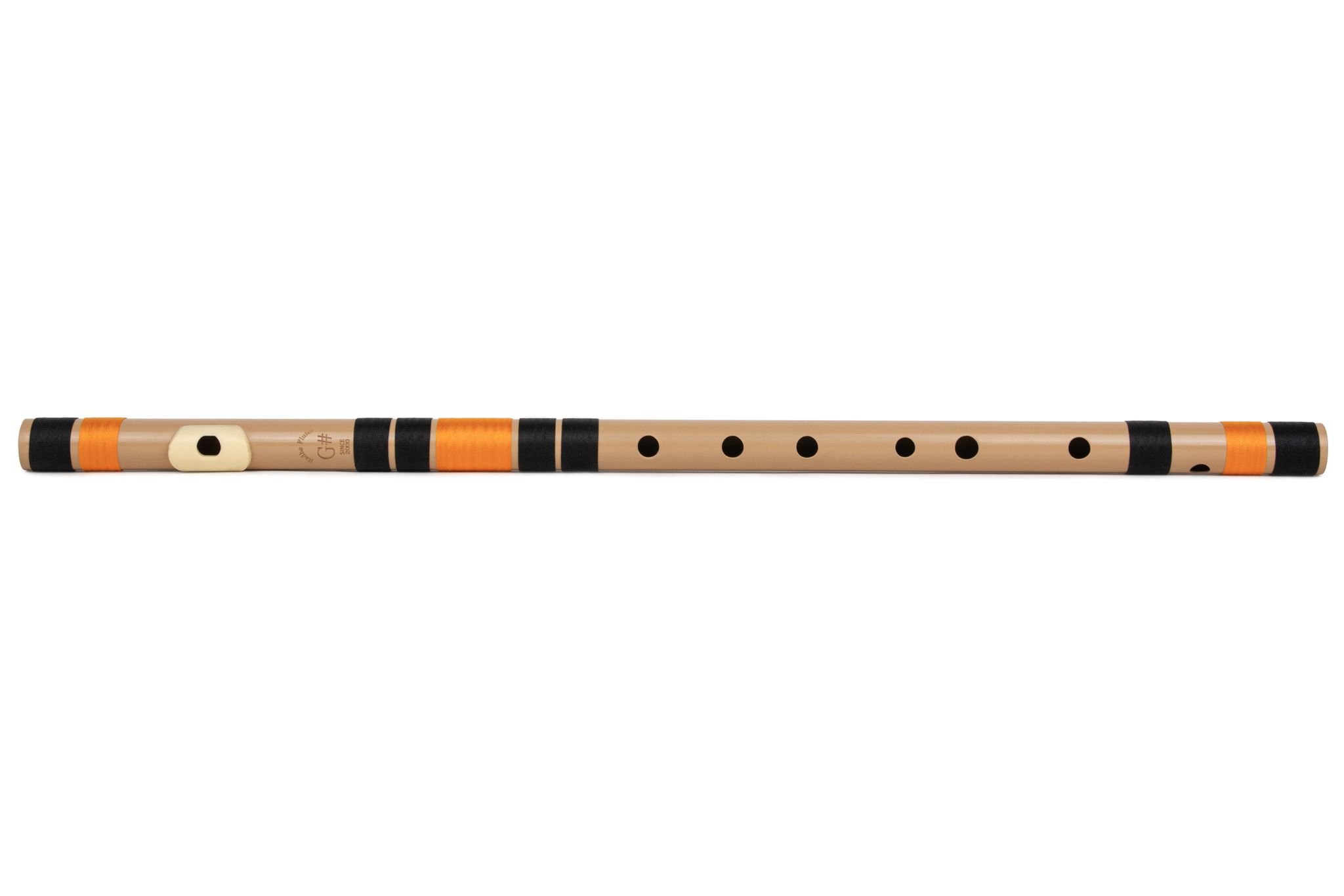 Radhe Flutes PVC Fiber G Sharp Bansuri Base Octave Right Handed