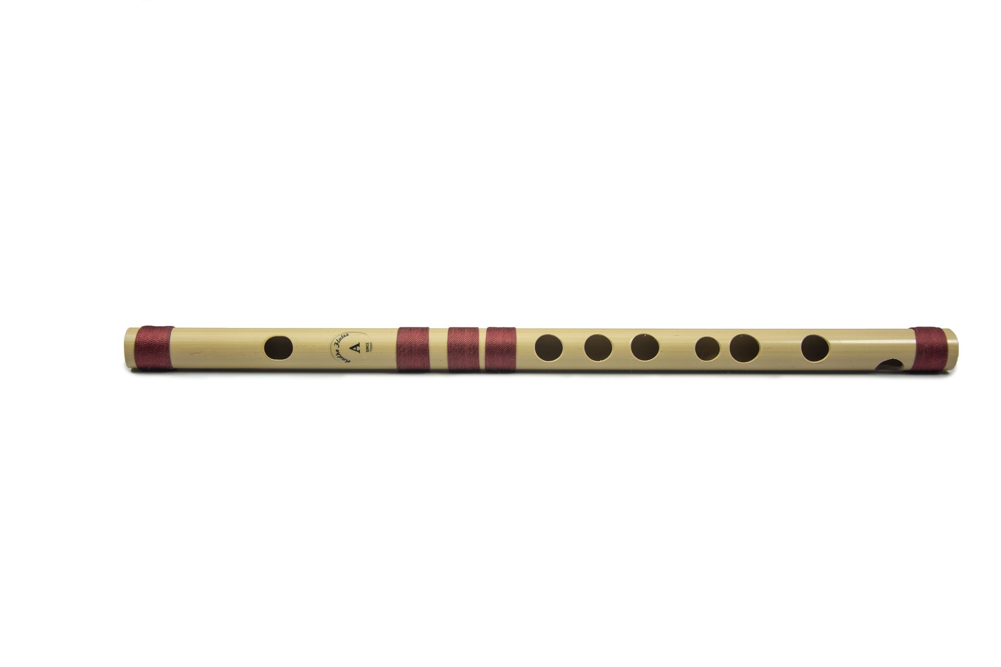 Radhe Flutes PVC Fiber A Natural Bansuri Higher Octave RIGHT HANDED