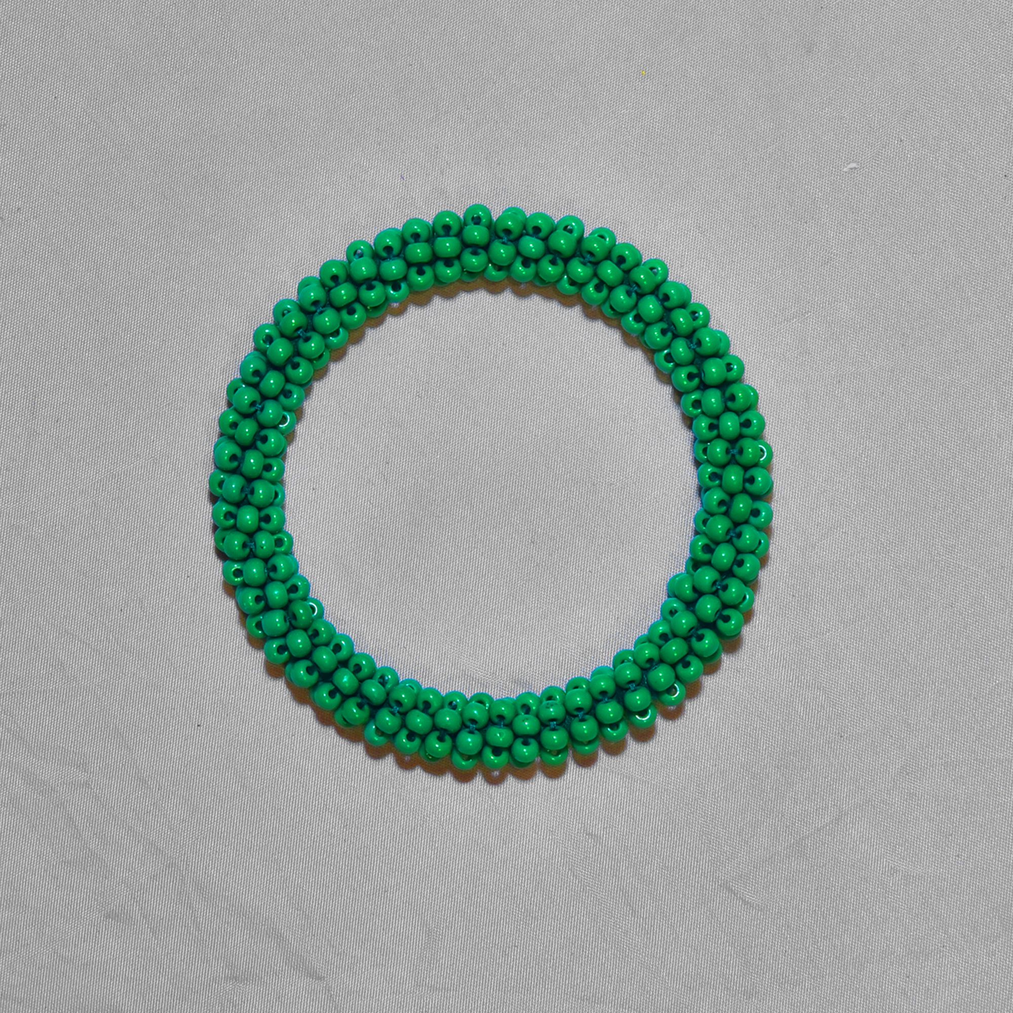 Tribes India Handcrafted Green Bangles