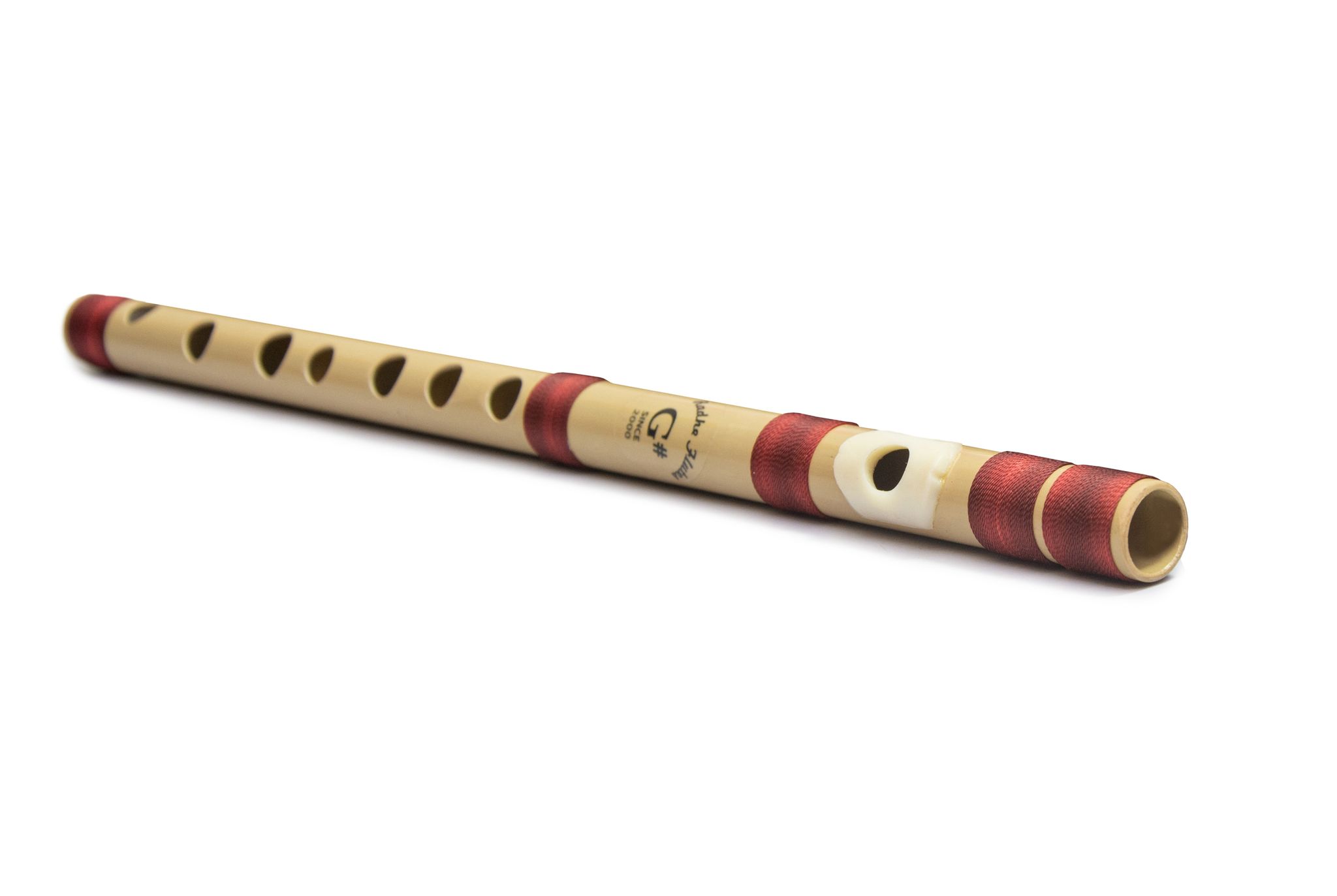 Radhe Flutes PVC Fiber G Sharp Bansuri Higher Octave RIGHT HANDED