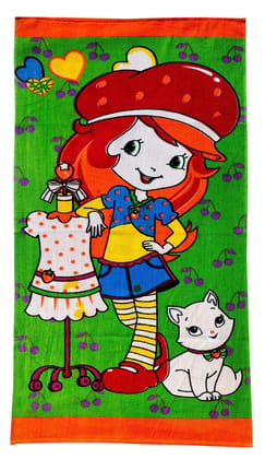 Mandhania Cotton Cartoon Printed Bath Towels for Boys and Girls (110 X 55 Cms or 44 X 22 Inches) Mandhania Cotton Cartoon Printed Bath Towels for Boys and Girls (110 X 55 Cms or 44 X 22 Inches)