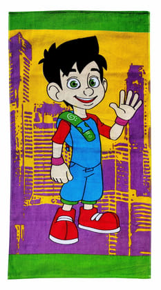 Mandhania Cotton Cartoon Printed Kids Bath Towels for Boys and Girls (44 x 22 inch, Multicolour) Mandhania Cotton Cartoon Printed Kids Bath Towels for Boys and Girls (44 x 22 inch, Multicolour)
