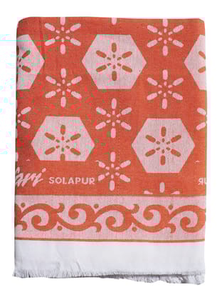 Mandhania Cotton Soft Light Weight Bed Solapur Chaddar (Green, Single)