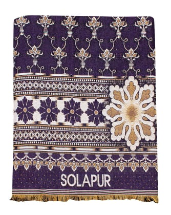 Solance Cotton Solapur Carpet, Dhurrie, Rug, Galicha (Multicolour, 58 inch x 88 inch) Pack of 1