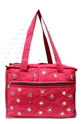 Mandhania Eco Friendly Cotton Mirror Patchwork Shoulder Bag for Women Maroon Mandhania Eco Friendly Cotton Mirror Patchwork Shoulder Bag for Women Maroon