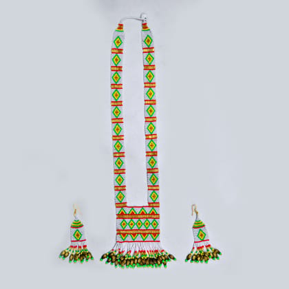 Tribes India Handcrafted Multi Color Rajasthani Set