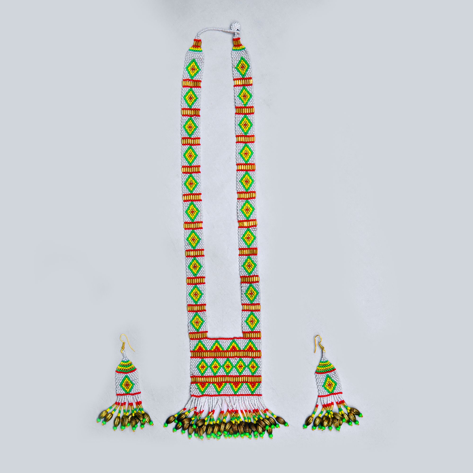 Tribes India Handcrafted Multi Color Rajasthani Set