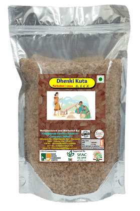Dhenki Kuta Rice | Parboiled / Usna Rice | 2.5 Kg