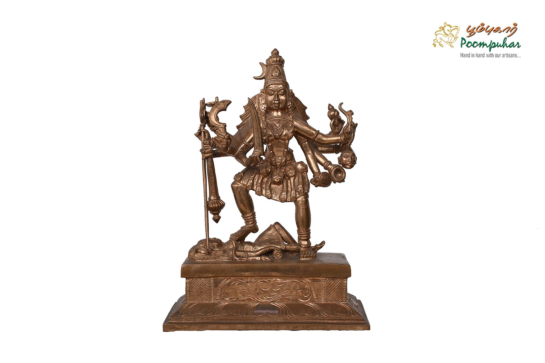 BRONZE KALI 12 INCH