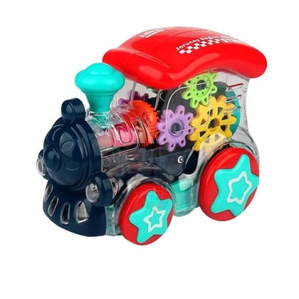 KTRS Enterprise Gear Train 3D Concept Toys - 360 Rotating Vehicle, Gear Simulation Technology with Engine Train Sound and Colorful Lights for Kids 1 Year & Above (Gear Engine) KTRS Enterprise Gear Train 3D Concept Toys - 360 Rotating Vehicle, Gear Simulation Technology with Engine Train Sound and Colorful Lights for Kids 1 Year & Above (Gear Engine)