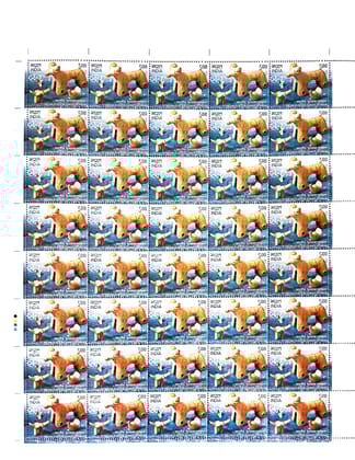 Shobhaphila's Full sheet Stamps 2011 (d) (2 NO.S)