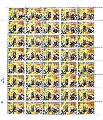 Shobhaphila's Full sheet Stamps 2012 (a) (2 NO.S)