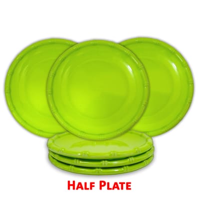 Melamine Half Plates: Lightweight Melamine Round 8 Inch Snacks Plate / Half Plates / Dinner Plates / Kitchen crockery / Melamine dinnerware / Lunch Plate / Melamine Plates / Plate Set of 6 (Half Snacks Plates) Melamine Half Plates: Lightweight Melamine Round 8 Inch Snacks Plate / Half Plates / Dinner Plates / Kitchen crockery / Melamine dinnerware / Lunch Plate / Melamine Plates / Plate Set of 6 (Half Snacks Plates)