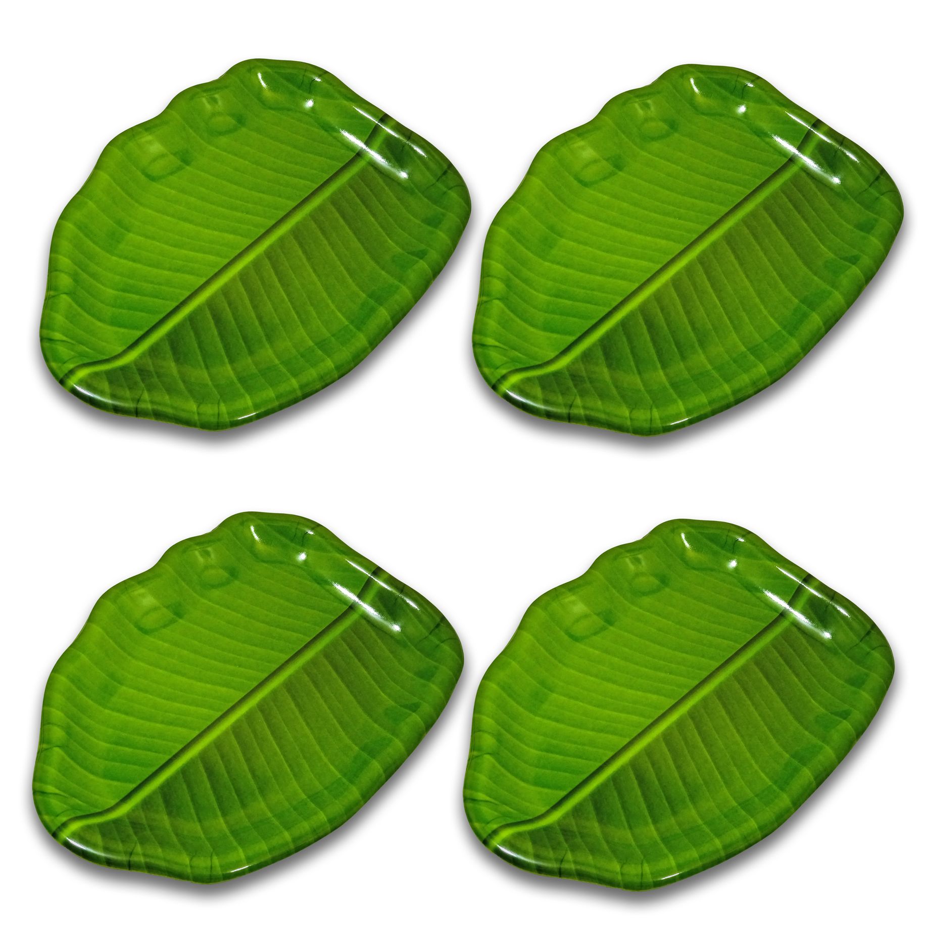 Melamine Small Snacks Plates: Lightweight Melamine Designer Snacks Plate / Small Plates/ Quarter Plates / Stylish Plate / Kitchen crockery / Melamine Plates / Plate Set of 4(Small Snacks Plates)