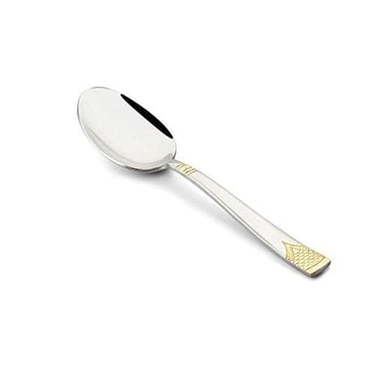 FnS August Stainless Steel 24 Karat Gold Plated Serving Spoon (1 Serving Spoon) FnS August Stainless Steel 24 Karat Gold Plated Serving Spoon (1 Serving Spoon)