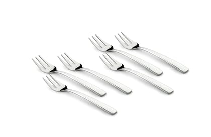 FnS Solo Food Grade Premium Stainless Steel Fruit Fork (6 Fruit Fork) FnS Solo Food Grade Premium Stainless Steel Fruit Fork (6 Fruit Fork)