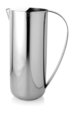 FnS Perry Water Pitcher/jug with Ice Guard Stainless Steel Jug (2000 ml) FnS Perry Water Pitcher/jug with Ice Guard Stainless Steel Jug (2000 ml)