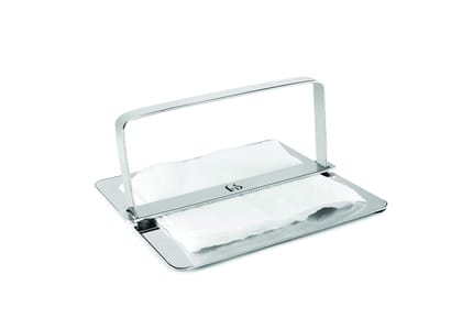 FnS Rico Napkin/Tissue Paper Holder with Center Bar Weighted Arms for Kitchen, Restaurant, Office, Dining Table