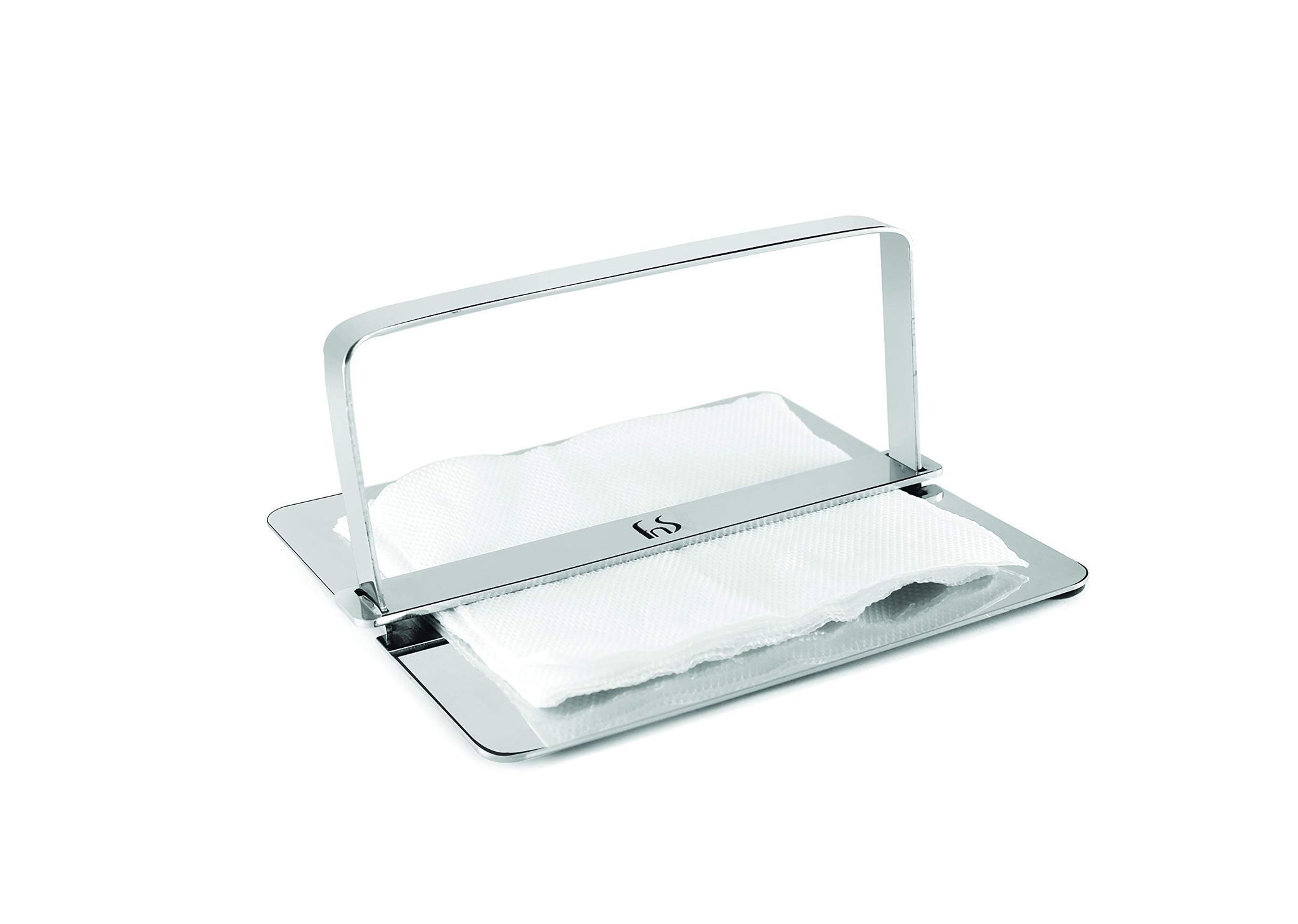 FnS Rico Napkin/Tissue Paper Holder with Center Bar Weighted Arms for Kitchen, Restaurant, Office, Dining Table