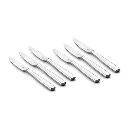 FNS Elegancia Dinner Knife/butter knife 18/10 Super Premium Stainless Steel, with Mirror Finish, Set of 6