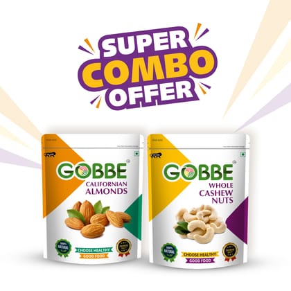 GOBBE Premium Almonds + Cashew