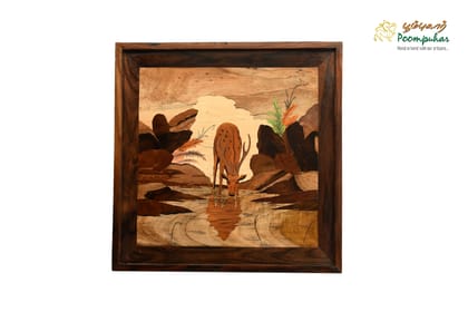 ROSEWOOD PANEL 18X18 INCH