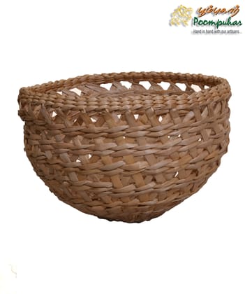 BANANA FIBER LIGHT LAMP BASKAT BIG L-35CM,H-27CM