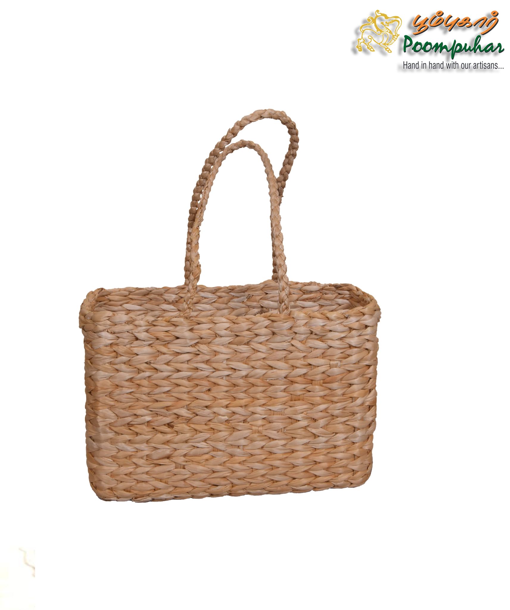 BANANA FIBER PARK BASKAT BAG BIG L-37CM,H-27CM