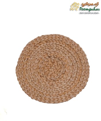 BANANA FIBER TABEL MAT CIRCLE -23CM,H-13CM