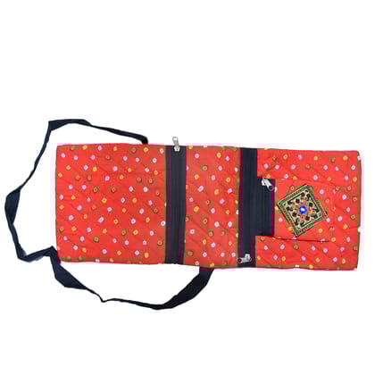 Tribes India Cotton & Sponge Red Purse