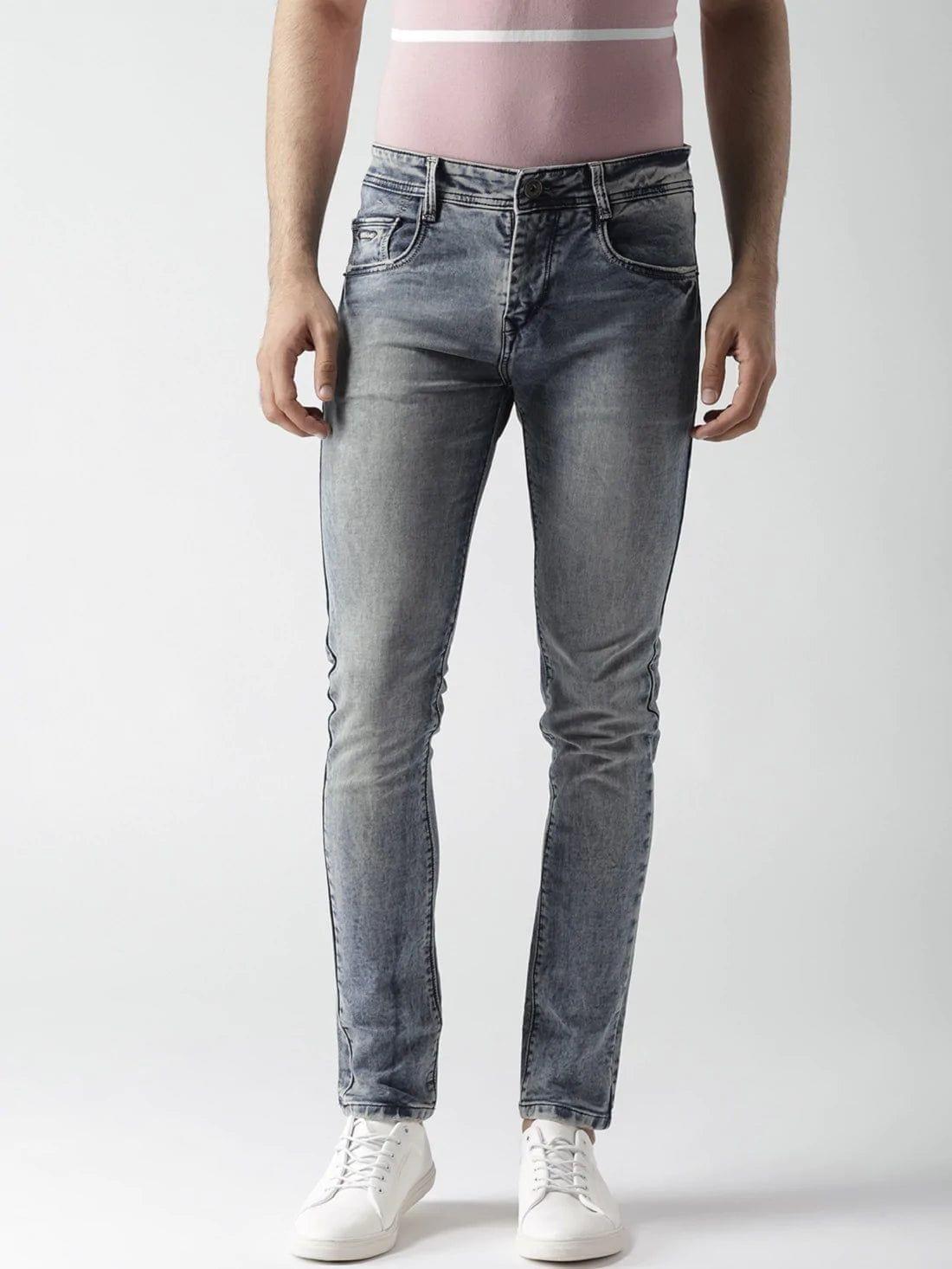 Rodamo  Men Blue Slim Fit Denims
