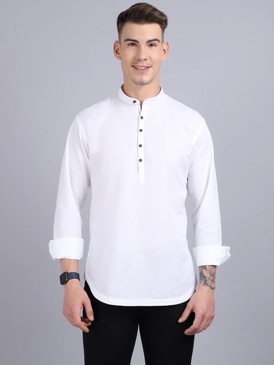 Rodamo Men White Kurta