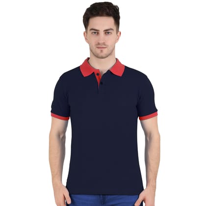 T shirts for Men Stylish Tshirt for Men Collar Cotton Tshirts Regular Fit Polo T Shirts for Men Half Sleeve Plain Solid Mens T-shirts