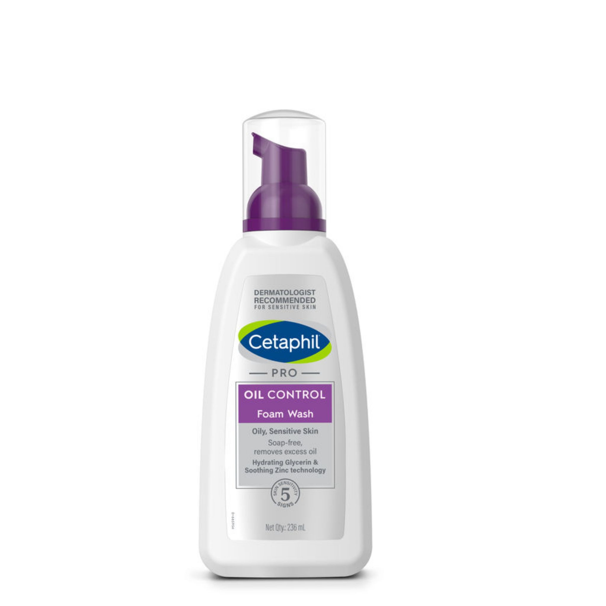 Cetaphil Pro Oil Control Foam Face Wash For Acne & Oily Prone Skin (236ml)