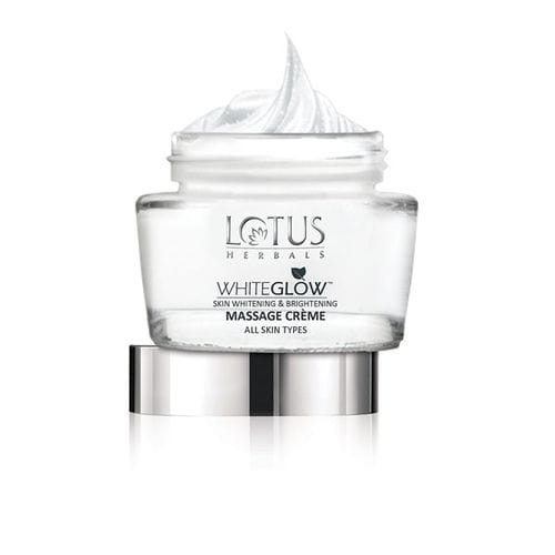 Lotus Herbals WhiteGlow Skin Whitening & Brightening Massage Cream (60gm)