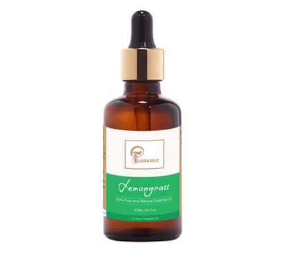 Floranile Premium Lemongrass Essential Oil 15ml, 100% Pure, Natural Fragrance, Therapeutic Grade Aromatherapy, Delicate Scent for Relaxation,Pure & Natural