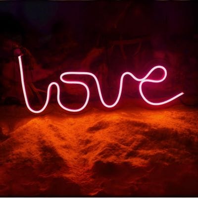 OVG Love Neon Sign Board LED Light Size 8 inch × 16 inch Pink Neon For Wall Decor, Gifts and all Occasions (1 piece light with Adapter) OVG Love Neon Sign Board LED Light Size 8 inch × 16 inch Pink Neon For Wall Decor, Gifts and all Occasions (1 piece light with Adapter)