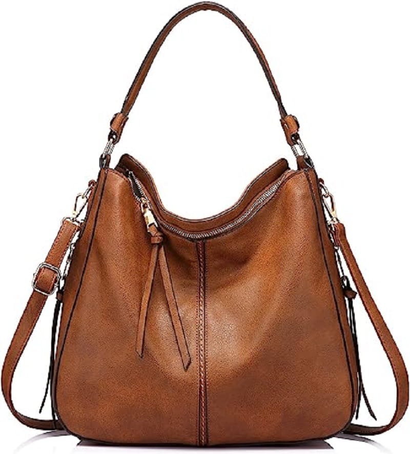 Lychee bags Women Pu Ten Handbag Shoulder Hobo Bag