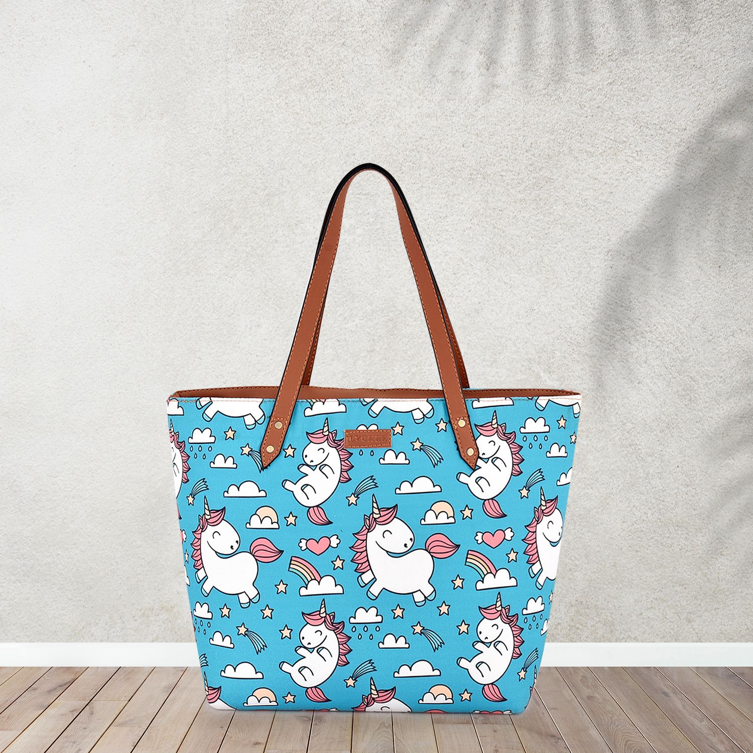 Lychee bags Women Printed Canvas Tote Bags