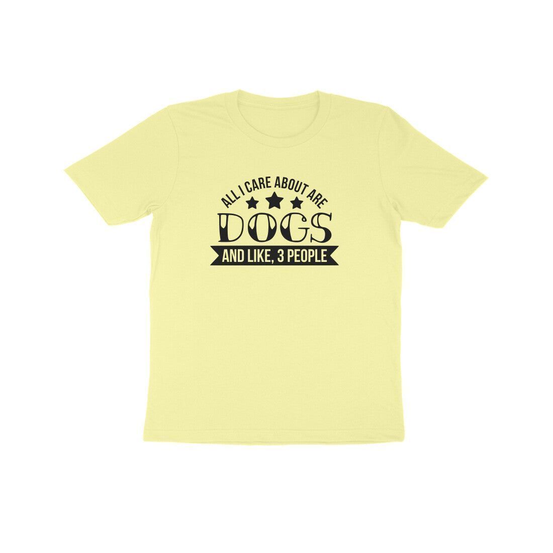 Round Neck T-Shirt (Kids) - Dogs Are My Life (10 Colours)