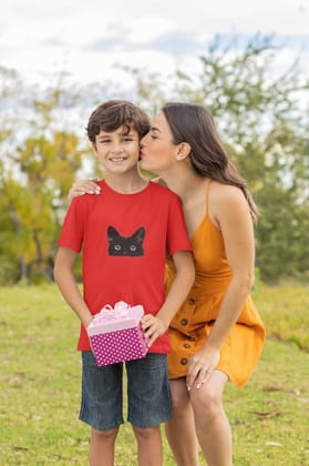 Round Neck T-Shirt (Kids) - Everlasting Black (10 Colours)
