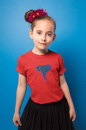 Round Neck T-Shirt (Toddlers) - Elephantastic (12 Colours)