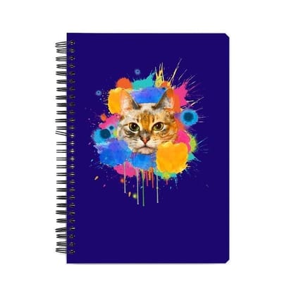 Splishy Splashy Cat Notebook