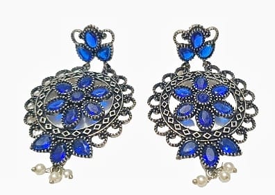 Glamvila Blue Stones Hangings Glamvila Blue Stones Hangings