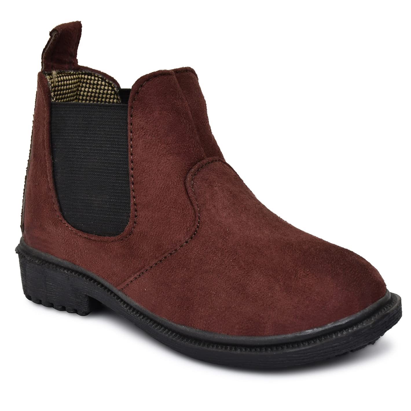 KingKarlos chelsea boots for Men ( Maroon)